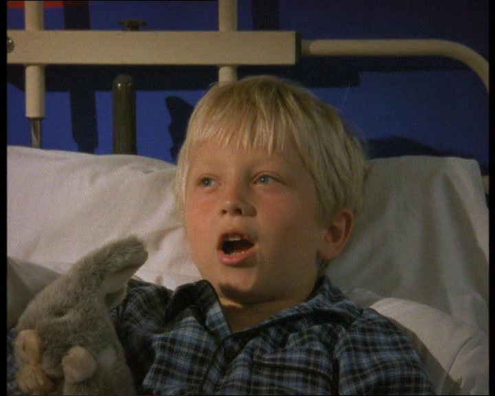 YOUR DADDY'S VERY SICK, CHAMP.  