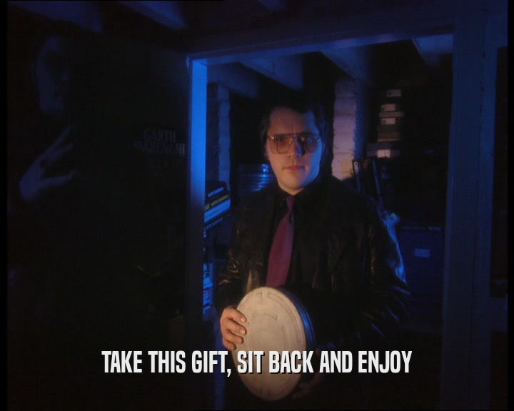 TAKE THIS GIFT, SIT BACK AND ENJOY  