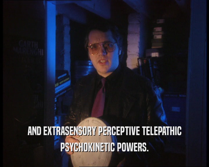 AND EXTRASENSORY PERCEPTIVE TELEPATHIC PSYCHOKINETIC POWERS. 