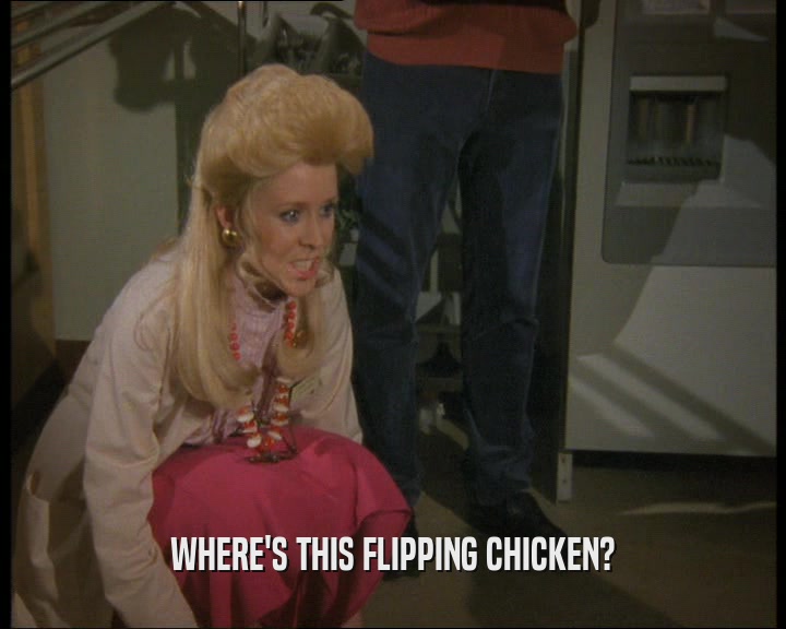 WHERE'S THIS FLIPPING CHICKEN?
  