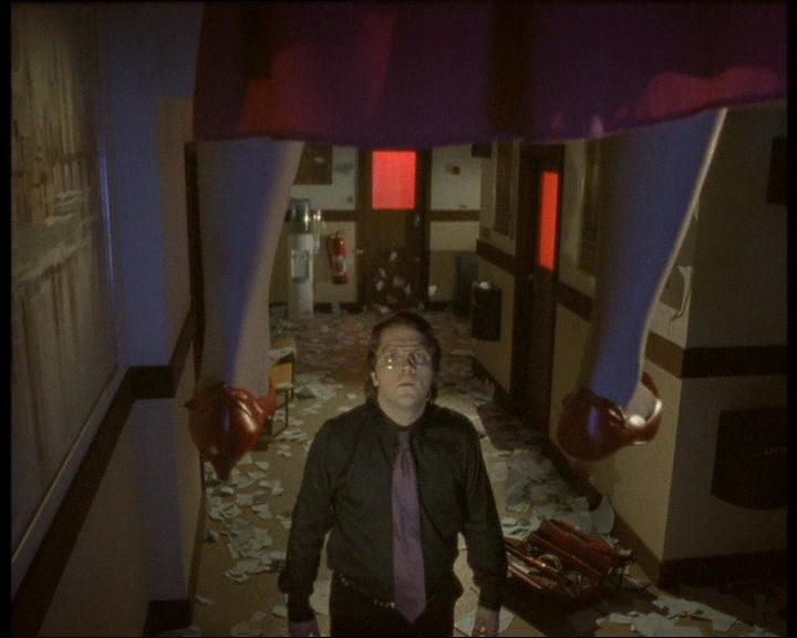 'THIS SORRY MADAM WAS ABOUT TO GET A DOUBLE DOSE OF DARKPLACE DAGLESS MEDICINE.' 