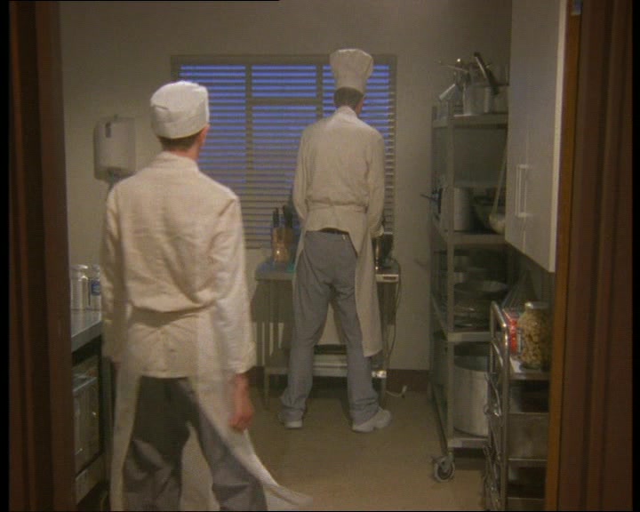 - THE DOCTORS WANT THEIR CHICKEN. - IT'LL BE READY IN FIVE MINUTES. 