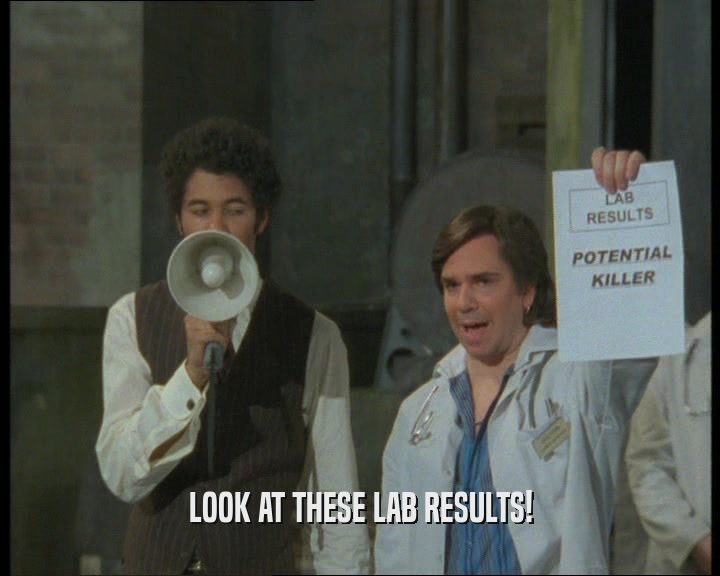 LOOK AT THESE LAB RESULTS!  