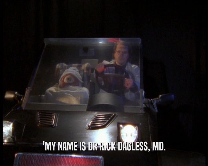 'MY NAME IS DR RICK DAGLESS, MD.  