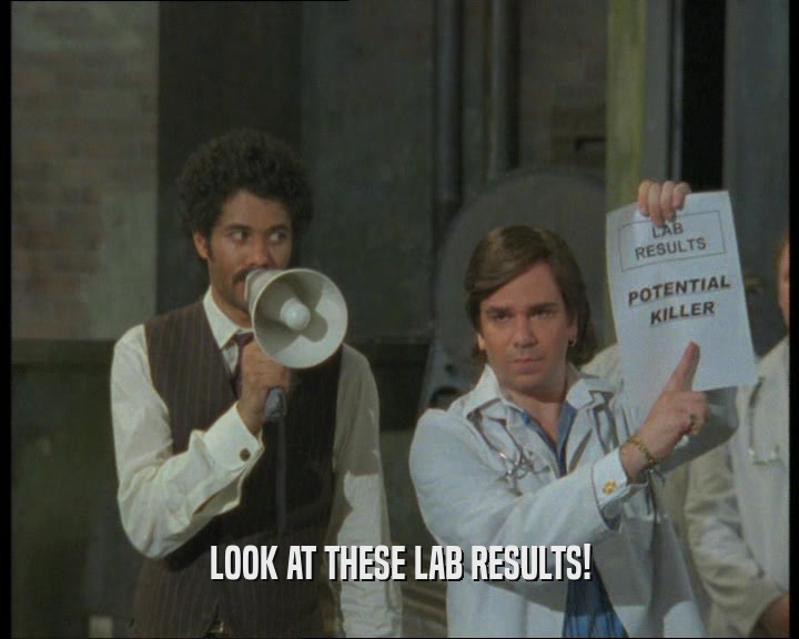 LOOK AT THESE LAB RESULTS!  