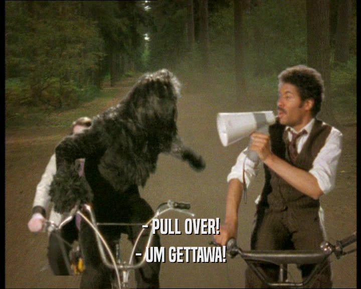 - PULL OVER! - UM GETTAWA! 