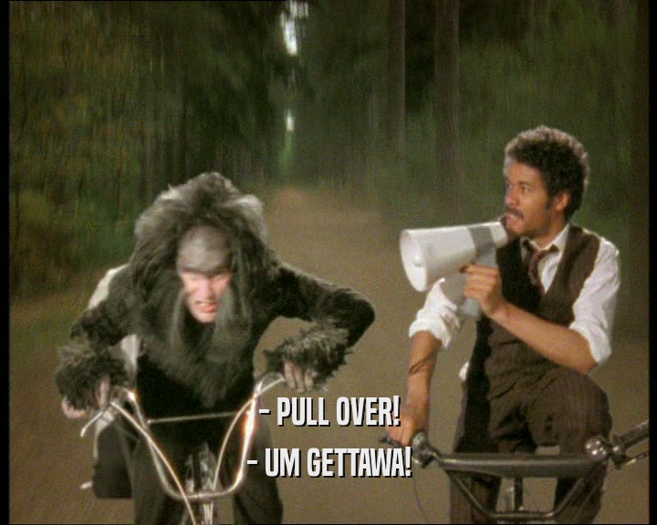 - PULL OVER! - UM GETTAWA! 