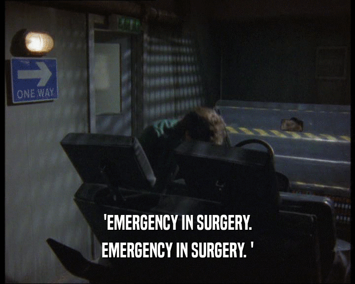 'EMERGENCY IN SURGERY.
 EMERGENCY IN SURGERY. '
 
