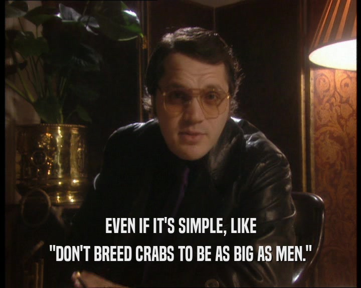 EVEN IF IT'S SIMPLE, LIKE 