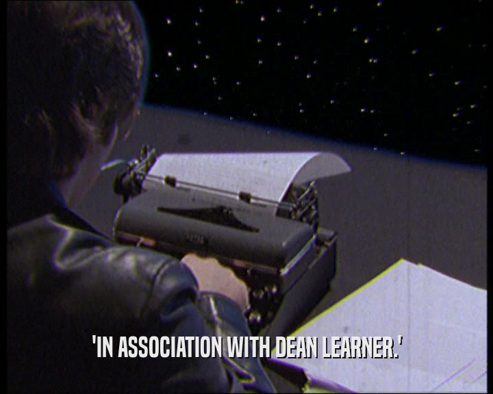 'IN ASSOCIATION WITH DEAN LEARNER.'
  