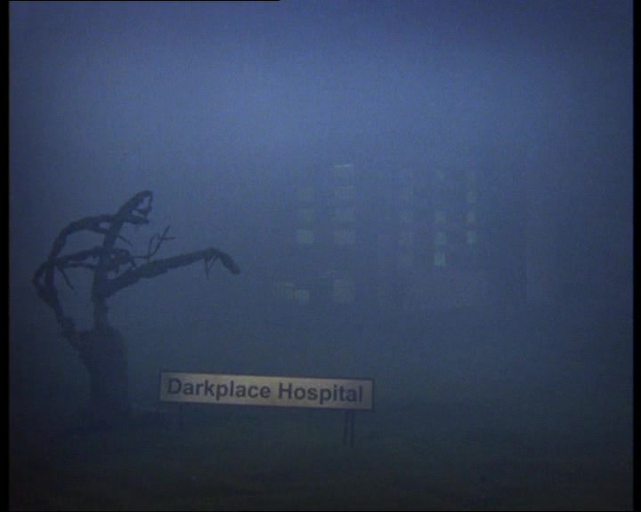 'THE MIST ROLLED RELLENT-LESSLY ROUND DARKPLACE, MUCH LIKE SMOKE OR FOG. 