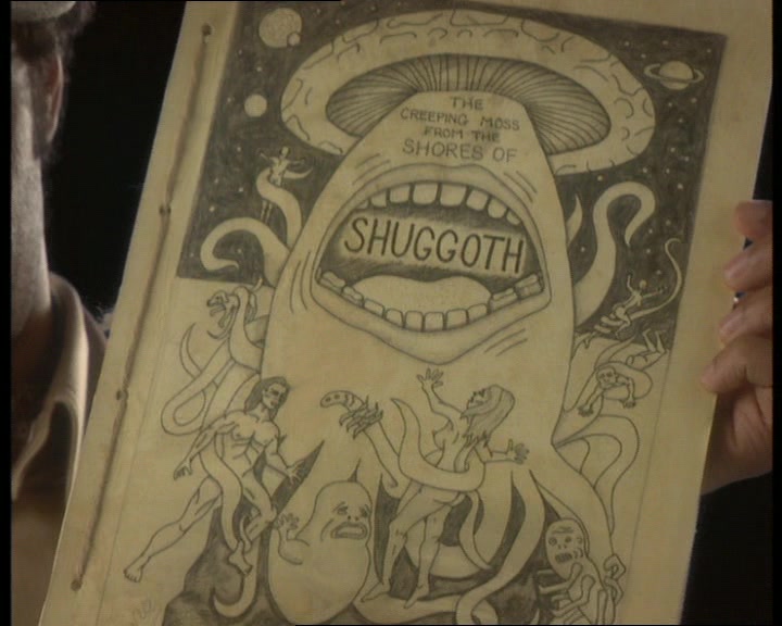 THE SCRIPT TO SHUGGOTH WAS BASED ON A SONNET I WROTE WHEN I WAS 16. 
