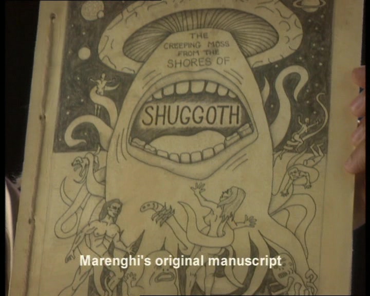 THE SCRIPT TO SHUGGOTH WAS BASED ON A SONNET I WROTE WHEN I WAS 16. 