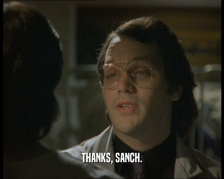 THANKS, SANCH.
  