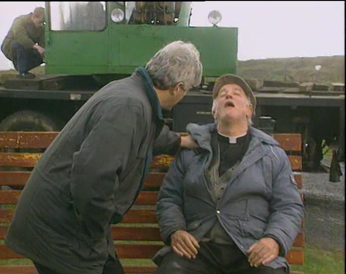 COME, NOW, FATHER, WE'D BETTER BE OFF. COME ON. 