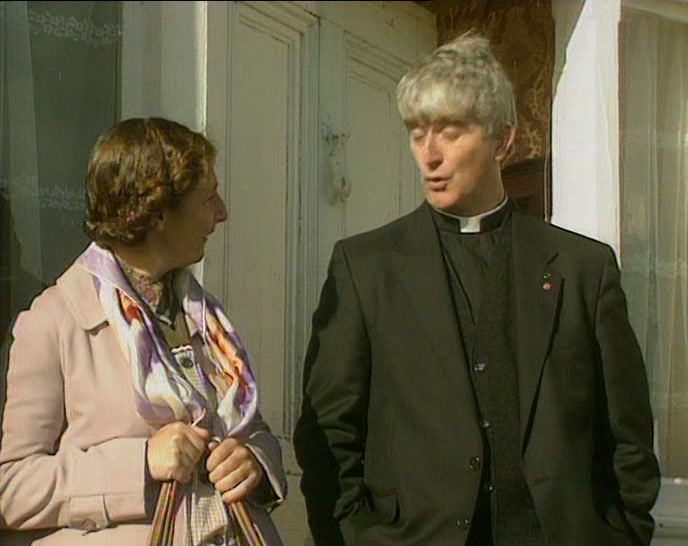 - I'LL BE OFF. WHAT ARE YOU UP TO? - I'LL JUST HAVE A BIT OF A PRAY. 