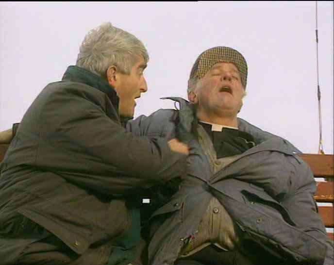 FATHER, FATHER. DEAD TO THE WORLD.  