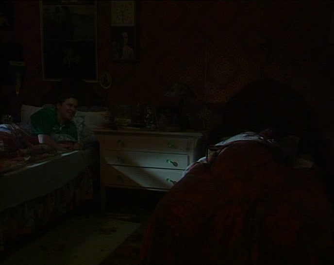 (DOUGAL) KNOCK KNOCK.  
