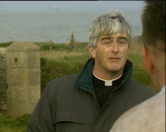 THEY'VE GONE TO FILM A BIT OF THE ISLAND FIRST. 
