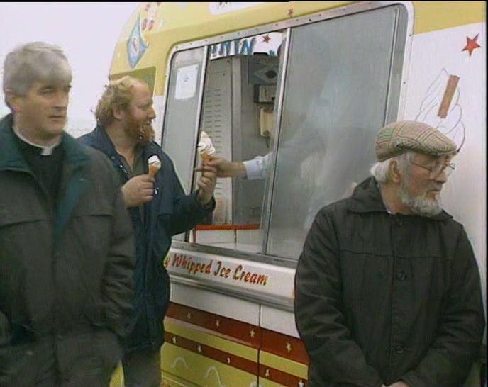 (PA) 'SIOBHAN, PLEASE REPORT TO REHEAT THE HAMBURGERS.' 