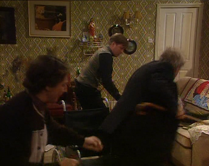 (MRS DOYLE) ARE YOU ALL RIGHT? OOH.  