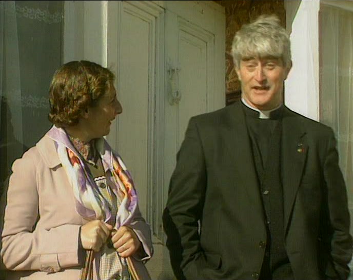 - I'LL BE OFF. WHAT ARE YOU UP TO? - I'LL JUST HAVE A BIT OF A PRAY. 