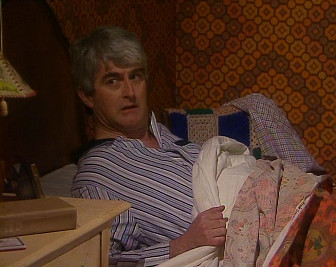 AH, YOU'RE A BIT, NOW, TED.  