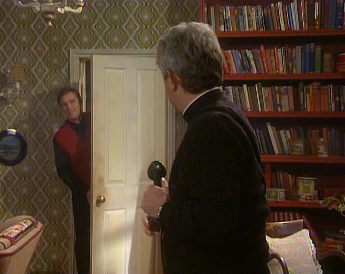 - NO ONE?
 - 'HELLO, FATHER CRILLY?'
 