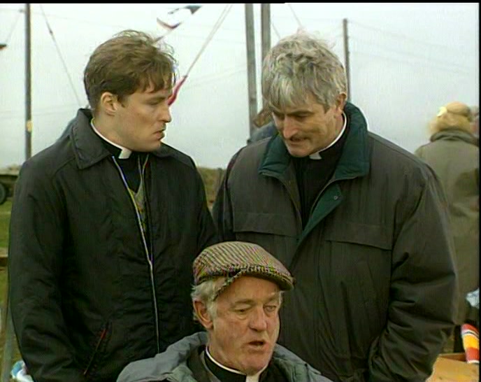 - I WISH I WASN'T A PRIEST. - JACK HEARD YOU SAY THAT! 