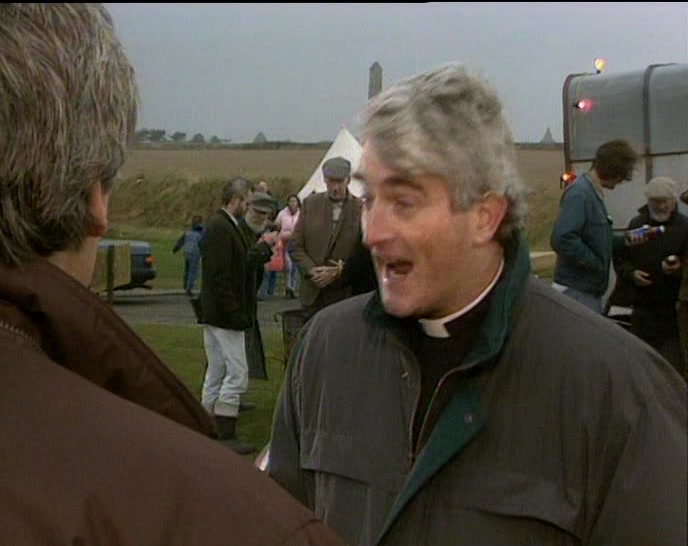 NO, THANKS. I HAVE TO MEET SOMEONE. I'M TO BE INTERVIEWED FOR TELEVISION. 
