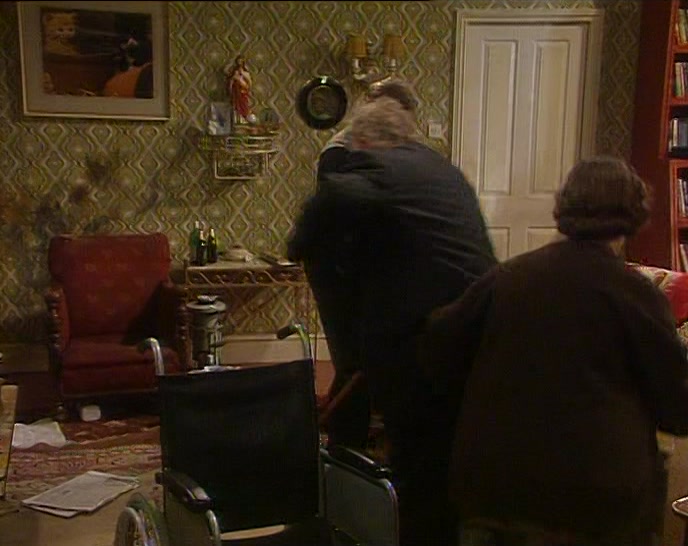 (MRS DOYLE) ARE YOU ALL RIGHT? OOH.  