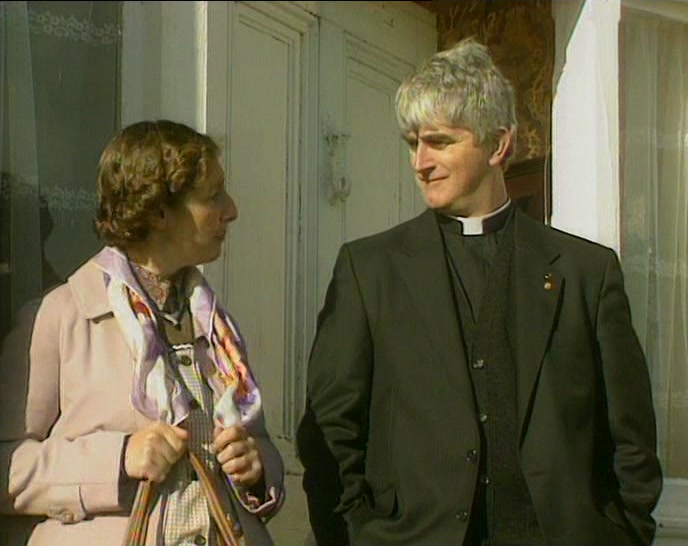 - I'LL BE OFF. WHAT ARE YOU UP TO? - I'LL JUST HAVE A BIT OF A PRAY. 