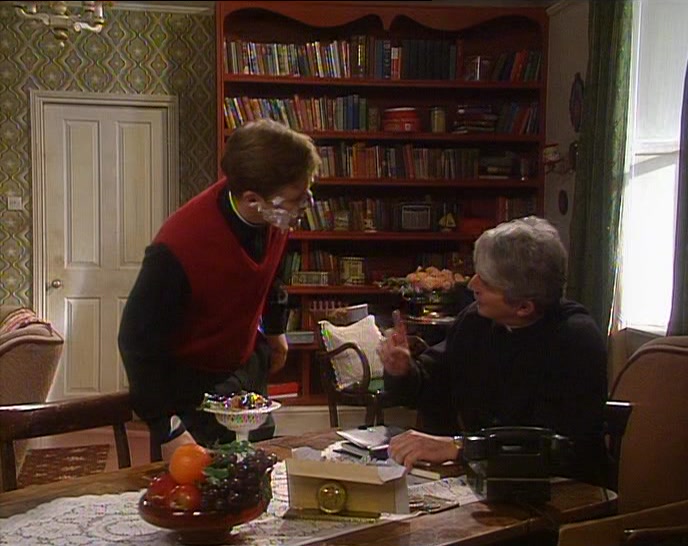 - NO, ON YOU. - OH, WHERE, EXACTLY? 