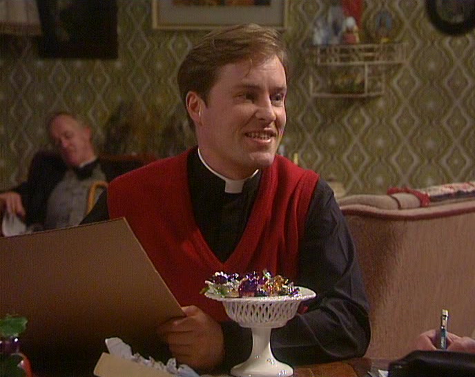 I KNOW, TED. IT'S GREAT, ISN'T IT? COME ON, WE SHOULD GO. 