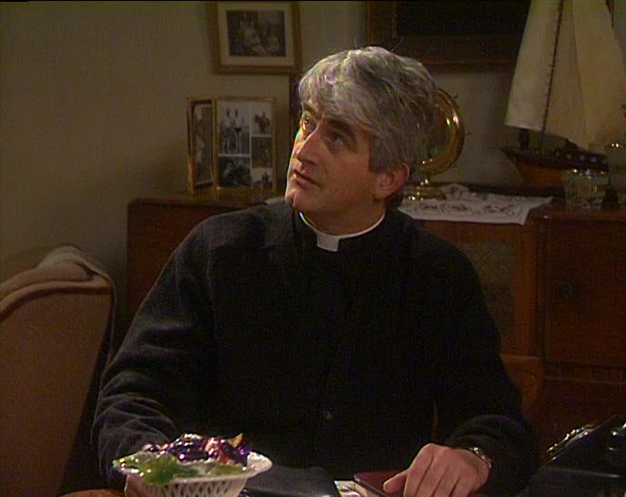 - JUST THERE, BELOW YOUR EAR. - HERE? 