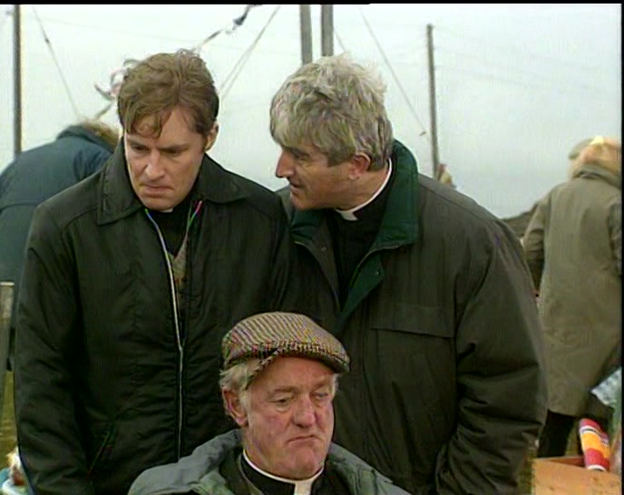- I WISH I WASN'T A PRIEST. - JACK HEARD YOU SAY THAT! 