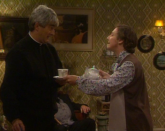 - I'M FINE! - I TELL YOU WHAT, FATHER... 
