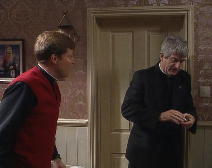 - I HAD TO GET OUT OF THERE. - WHO IS IT, TED? 
