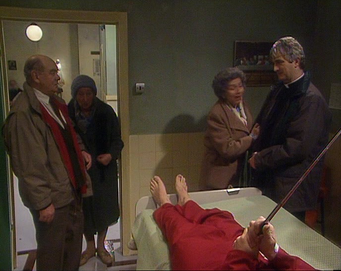 - AHEM. - THIS IS MY HUSBAND, DERMOT. 