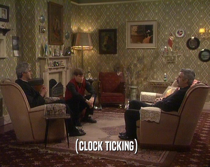 (CLOCK TICKING)  