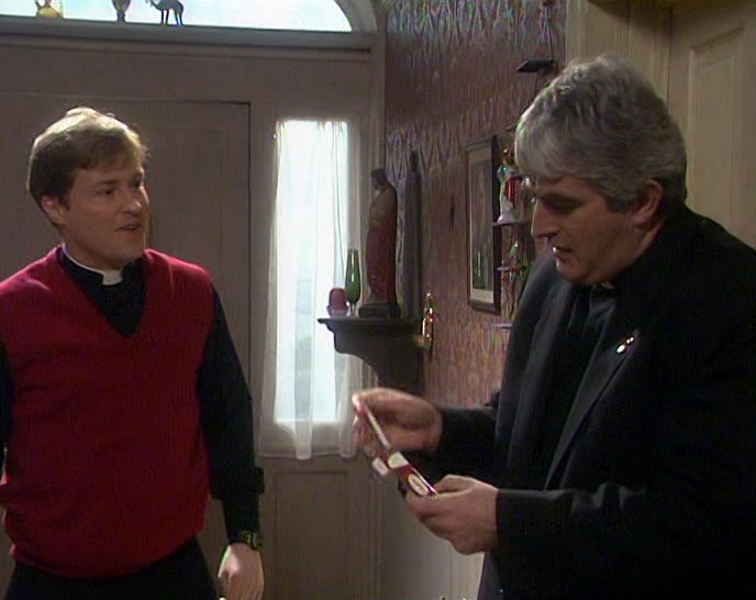 - I HAD TO GET OUT OF THERE. - WHO IS IT, TED? 