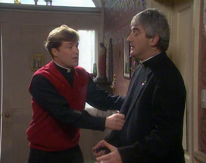 WHY DIDN'T YOU TELL HIM NOT TO COME? YOU PROMISED AFTER THE LAST TIME! 