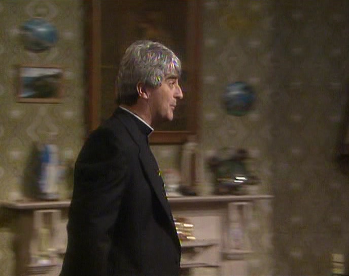 DOUGAL, YOU WANTED A WORD? FAIR ENOUGH. WON'T BE A MOMENT, FATHER. 