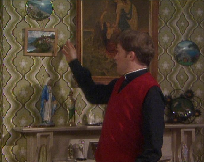 SEE? YOU COULDN'T BE HERE WHEN PEOPLE ARE SHIFTING PAINTINGS AROUND. 