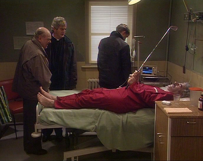 LOOK WHAT YOU'RE DOING TO YOUR MOTHER, YOU LAZY BASTARD! 