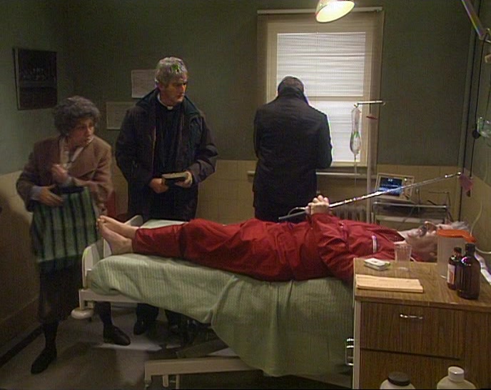 - (BEEPING) - OH, LORD. OH, GOD! 