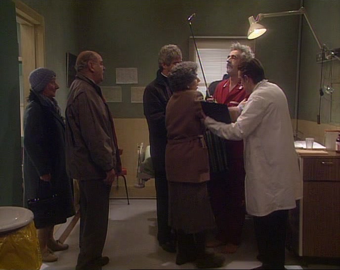 COME ON, MRS STONE, WE'VE GOT TO GET HIM INTO BED. 