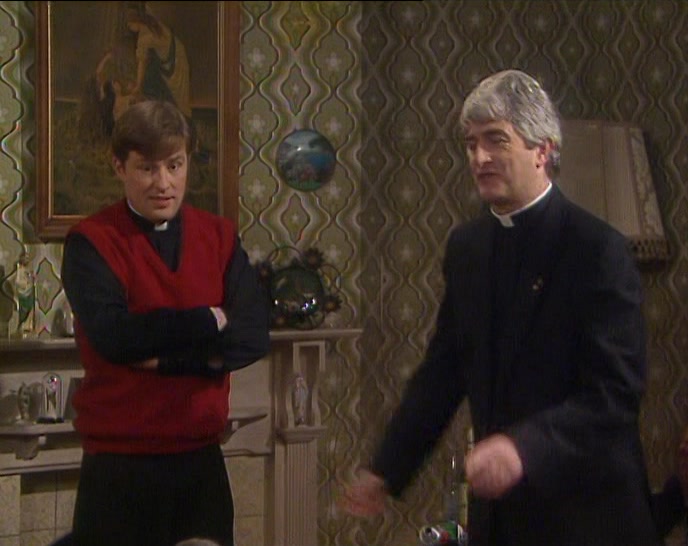 SORRY, PAUL, I JUST HAVE TO SORT SOMETHING OUT WITH DOUGAL. 