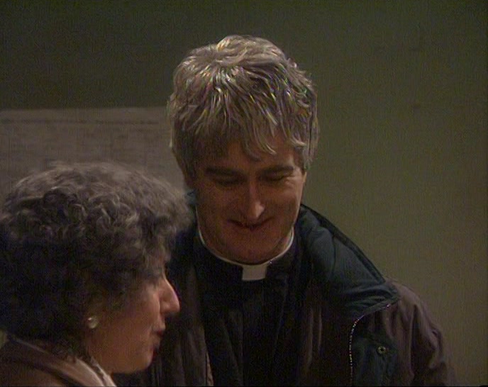- HE WORSHIPS YOU, FATHER. - REALLY? 