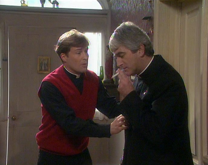 WHY DIDN'T YOU TELL HIM NOT TO COME? YOU PROMISED AFTER THE LAST TIME! 